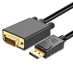 1.8m Displayport to VGA Adapter DP to VGA Cable Male to Male Conventer