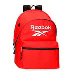 Reebok Boston Double Compartiment Laptop Backpack 15.6" Rouge 31x44x17.5 cms Polyester 23.87L