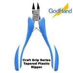 GodHand Craft Grip Series Tapered Plastic Nipper Made In Japan # GH-CPN-120-S