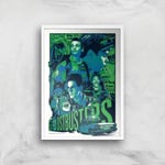 Ghostbusters Joshua Budich Giclee Art Print - A3 - White Frame