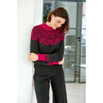Cool Wool Big Pullover av Lana Grossa -Pullover med Rundt Bærestykke S - Str. 48/50