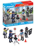 PLAYMOBIL | Action Heroes | Set de Figurines de Police | Figurines de Jouet | Figurine de Policier | Jouet pour Enfants à partir de 4 Ans | 71730