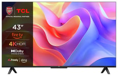 TCL 43 Inch 43PF650K Smart 4K UHD HDR LED Freely TV