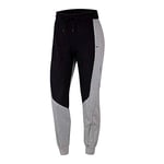 Nike W NSW Jogger Pant ft Cb Sport Trousers - Black/Dark Grey Heather, M