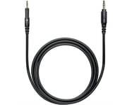 Audio Technica Rak kabel till ATH-M50X, 1.2m, svart HP-SC