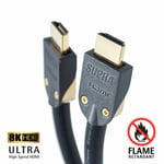 Supra HDMI 2.1 UHD8K FRHF HDMI-kabel, 5 meter