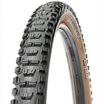 Maxxis Minion DHR II WT 60 TPI Folding Dual Compound EXO/TR/Tanwall Tyre, Brown, 29 x 2.4 inches