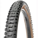 Maxxis Minion DHR II WT 60 TPI Folding Dual Compound EXO/TR/Tanwall Tyre, Brown, 29 x 2.4 inches, blackone