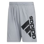 adidas Shorts Badge Of Sport T365 - Silver, storlek Small