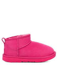 UGG Kids Classic Ultra Mini Classic Boot - Pink, Pink, Size 4 Older