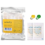 wisedry Small Silica Gel Sachets Desiccant Packs 2 Gram [120 Packs] for Food Storage Moisture Absorbers Bags for Food Medication Jewelry Tools Storage Food Grade