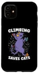 iPhone 11 Climbing Saves Cats Climbing Wall Bouldering Rock Climbing Case