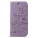 Trolsk Imprint Summer Wallet (iPhone SE3/SE2/8/7) - Lilla