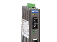 Moxa Imc-21-S-Sc, 100 Mbit/S, 10/100Base-T(X), 100Base-Fx, Koblet Med Ledninger (Ikke Trådløs), 40000 M, 1310 Nm, -36 Dbmw