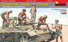 Miniart 35278 - 1:35 Équipe De Char Allemande "Afrika Korps" Édition Spéciale