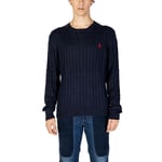 U. S. Polo Assn. Coton Bleu Homme Pull Authentiques