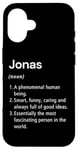 iPhone 16 Jonas Name Definition Funny Dictionary Case