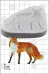 Silicone mould Fox | Food Use FPC Sugarcraft FREE UK shipping!