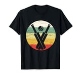 Retro Vintage Cricket Game Cricket Lovers Cricket Player T-Shirt