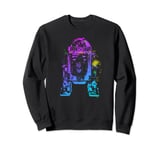 Star Wars R2-D2 Neon Gradient Sweatshirt