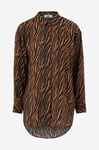 JDY - Långskjorta jdyBarbara L/S Long Shirt Wvn - Svart