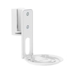 PureMounts Support de Haut-Parleur pour Sonos Era 100, Support Mural pour Haut-Parleur avec Gestion des câbles, pivotant +/-45°, inclinable 0/-18°, Charge admissible 3 kg, Blanc