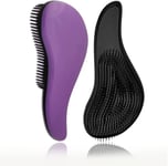 Hair Brush Detangle Curly Detangling Hairbrush Anti Static No Pain Salon... 