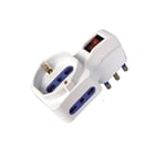 Adaptateurs décalés Vigor-Blinky Schuko+10 16A 16A Plug 8011779383500