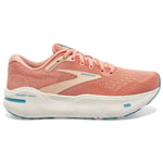 BROOKS Ghost Max W Rose / Orange Blanc 38 2024 - *prix inclut le code SNOW10