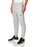 Nike M Nk Dry Pant Taper Fleece Sport Trousers - Dark Grey Heather/(Black), Small