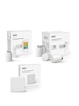 tado Smart Radiator Thermostat Starter Kit 5-Pack + Temperature Sensor