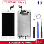 BLANC ECRAN LCD POUR IPHONE 6S PLUS 5.5 SUR CHASSIS + VITRE TACTILE COMPLET + OUTILS TESTE