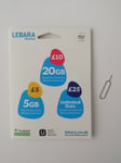 Lebara Pay As You Go SIM Card + SIM EJECTOR PIN TOOL * NB ZERO CREDIT INCLUDED *