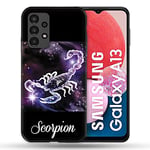 Coque pour Samsung Galaxy A13 / A04S Signe Zodiaque 2 Scorpion