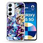 Cokitec Coque Renforcée pour Samsung Galaxy A55 5G Manga Dragon Ball Sangohan Duo