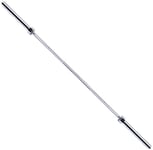 Signature Fitness Olympic Barbell Standard Weightlifting Barbell, 7FT, Chrome