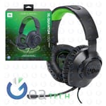 JBL Quantum 100 Écouteurs Gaming Intra-Auriculaires Pavillon + Fil + Micro Vert