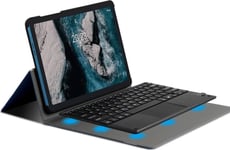 Strado Nettbrettdeksel Veske Med Bluetooth-Tastatur Til Nokia T20 - Btnt20 Universal