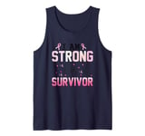 I Am Strong Survivor Breast Cancer Awareness Tank Top