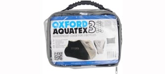 Oxford Products CC102 Aquatex 3 Housse étanche Mixte, Argenté, 200 x 105 x 110 cm