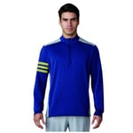 adidas Compétition Fermeture Éclair 1/4 Pull Homme, Bleu, XS