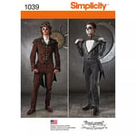 Simplicity Men's Cosplay Costumes Sewing Pattern, 1039