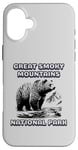 Coque pour iPhone 16 Plus Vacances avec des ours dans le parc national des Great Smoky Mountains