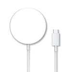 15W magnetisk trådlös laddare för iPhone 15/14/13/12-serien | Snabbladdningsplatta för AirPods 3/2/ Pro 2 | Original Mag-Safe Ersättning