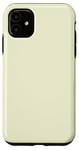 Coque pour iPhone 11 Couleur beige simple