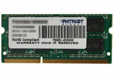 Patriot Memory 4GB DDR3 SODIMM memory module 1333 MHz