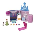 Mattel Disney Frozen Storytime Stackers Playset, Anna’s Arendelle Castle Dollhouse with Small Doll, Olaf and 7 Accessories, Inspired by Disney Frozen Movies, HPV77