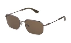 Police Men's Sunglasses Horizon 2 SPLF73 0Q14 Glossy Bronze Antique Rose/Brown