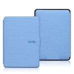 (Sky Blue)Täysin uusi Kindle 10th Case Älykäs kotelo Kindle Paperwhitelle 2/3/4 kovakantinen Kindle 8th 2016 e-kirjakotelo Paperwhite 10. tietokoneen kannet ja kuoret