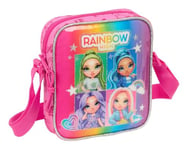 RAINBOW HIGH SHINE - Petit sac à bandoulière pour enfant, idéal pour les enfants de 5 à 14 ans, confortable et polyvalent, qualité et résistance, 16 x 4 x 18 cm, multicolore, M, Décontracté